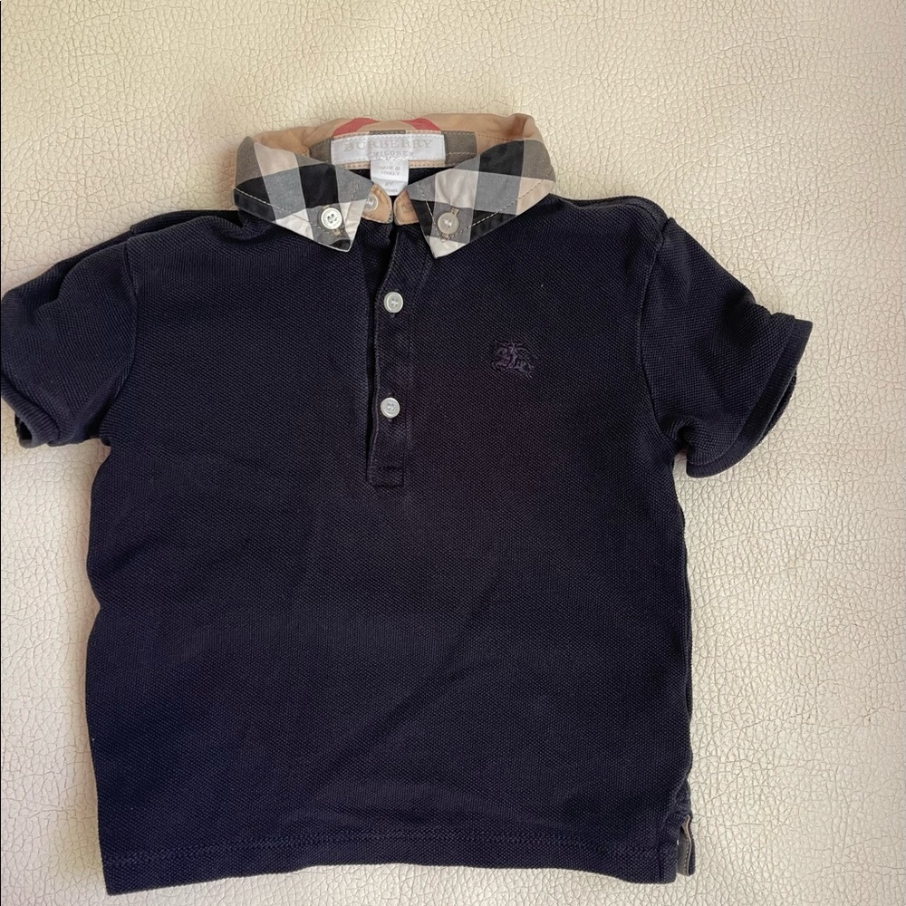 Burberry boy polo shirt